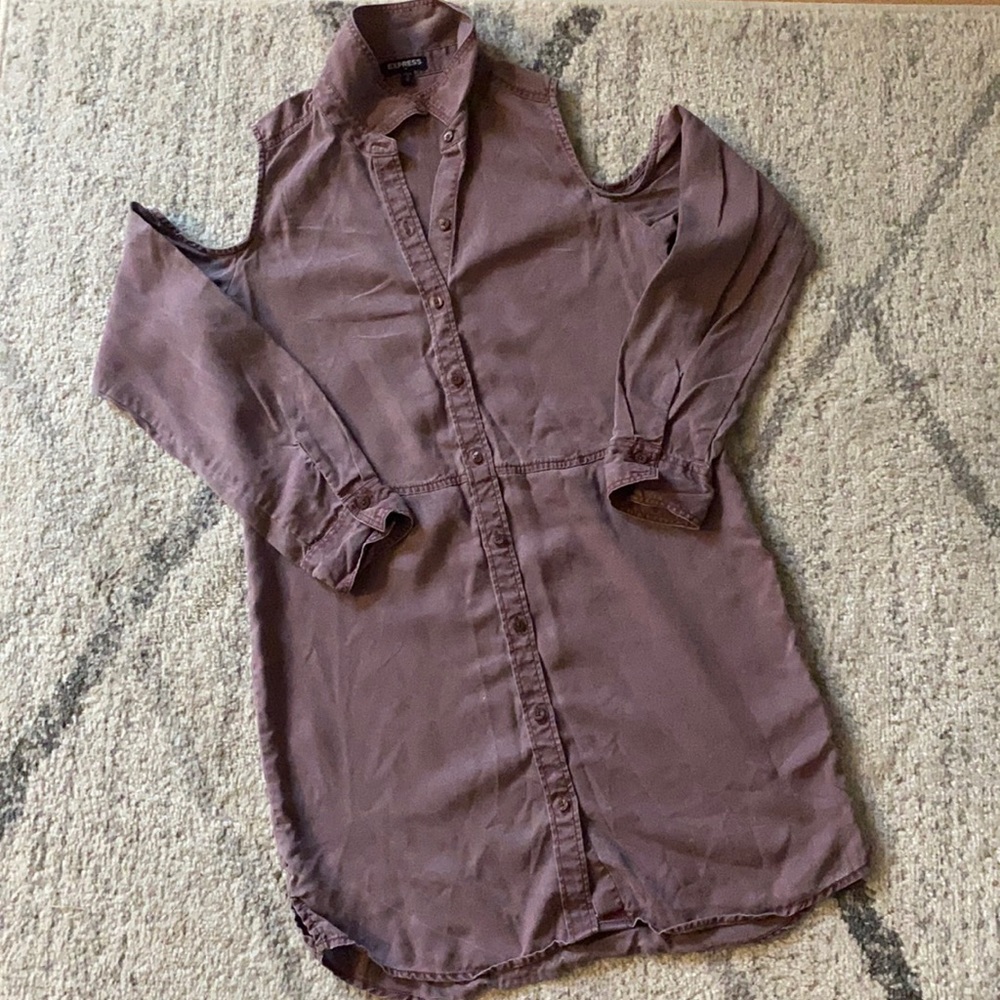 Express shirt dress